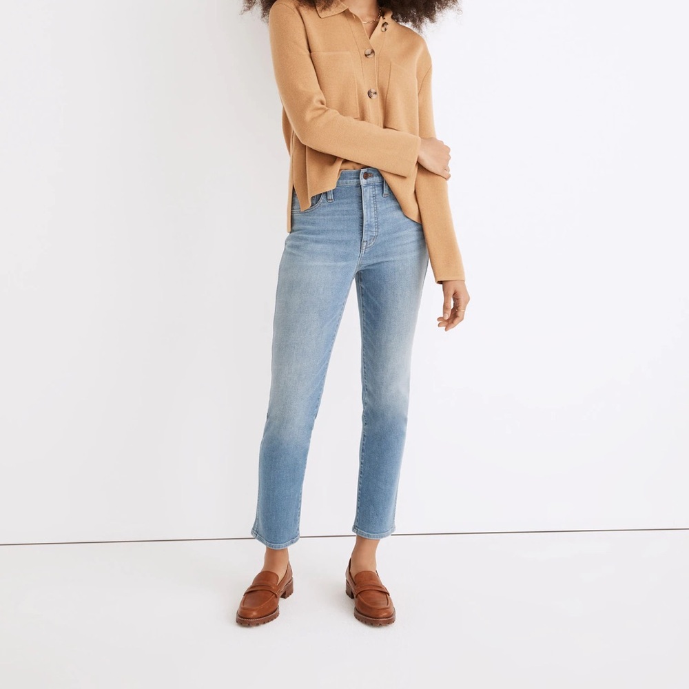 Madewell Stovepipe Jeans in Euclid - Size 30